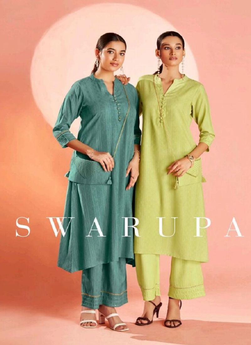 Swarupa By Sbs 4015-4018 Kurtis With Bottom Catalog